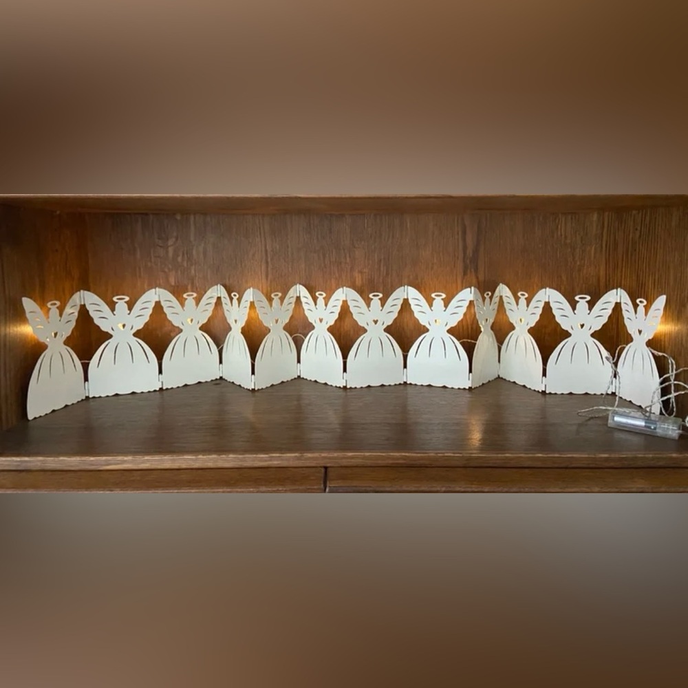 IKEA Strala Christmas Angel Fairy LIGHTED Anna Efverlund Articulating Decor